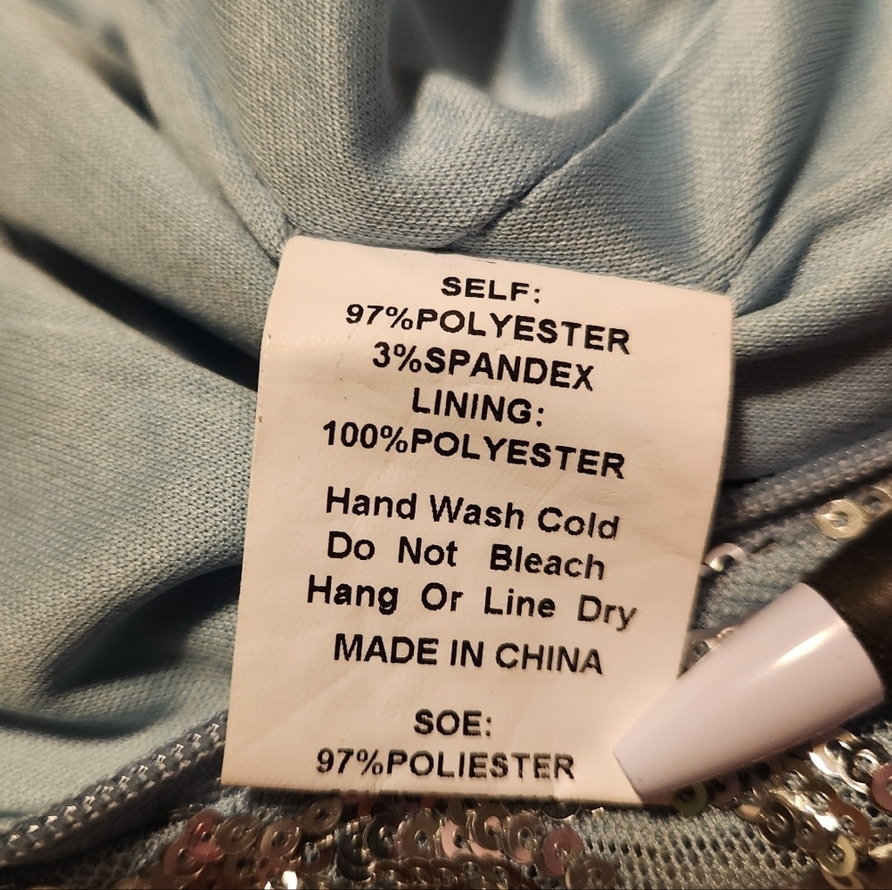 Windsor Carter Sequin Scroll A-line Formal Dress - Picture 15 of 15